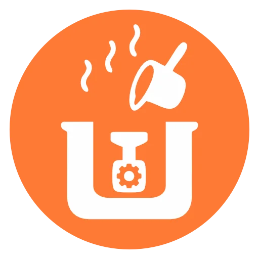 investment casting process icon step 5 - heat and pour