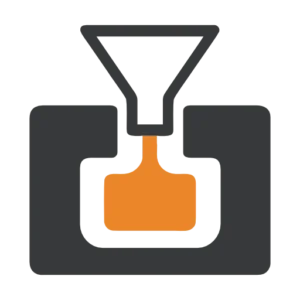 Abstract icon representing investment casting