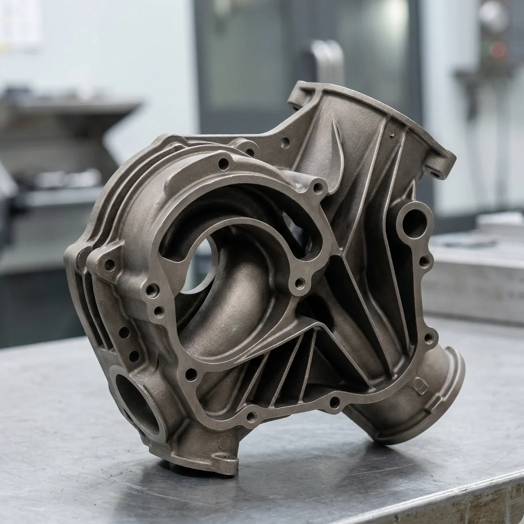 complex investment casting part